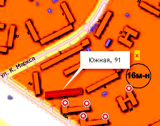  The city of Bratsk, ul.Yuzhnaya, 91 Город Братск, ул.Южная, 91