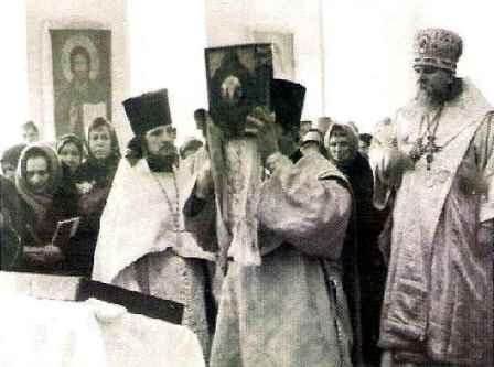 Освящение Свято-Успенского храма 6 декабря 1982 года