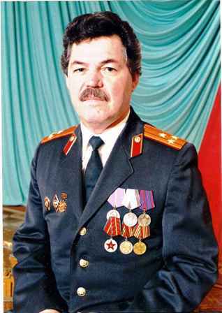 Янгиров Николай Иванович. Ветеран МВД города Братска
