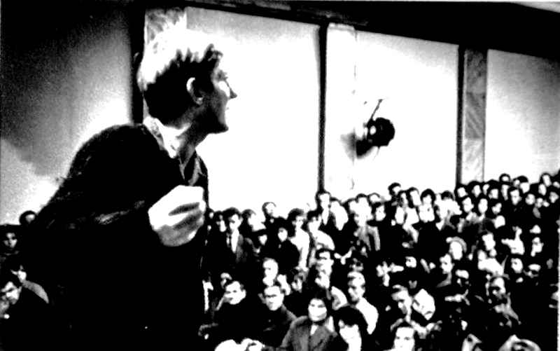3 мая 1964 года. Евгений Евтушенко читает поэму Братская ГЭС