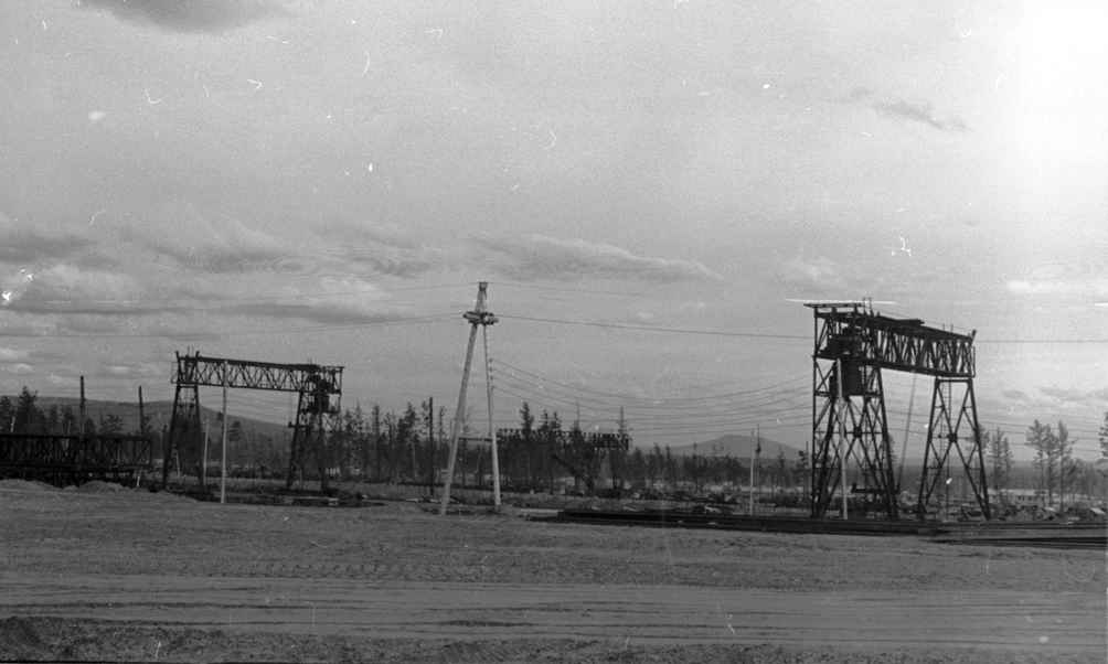 Братская ГЭС 1958 год