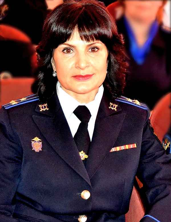 Марина Киселёва на праздновании Дня следствия в 2019 году
