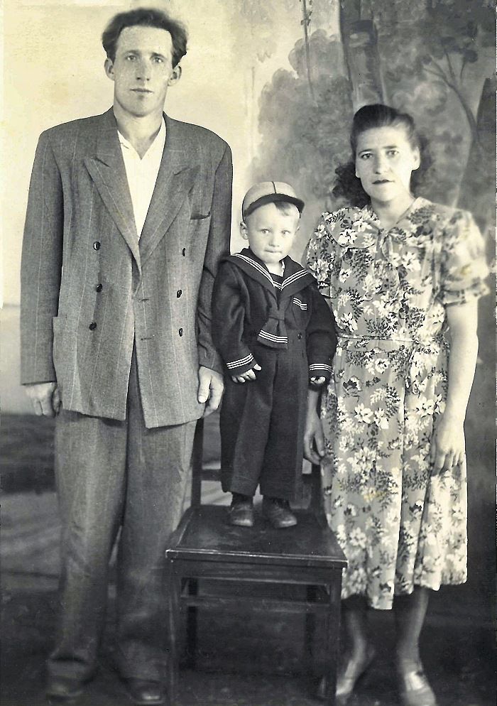 1956 г. Шура, Таня и Валерик, г. Калинин