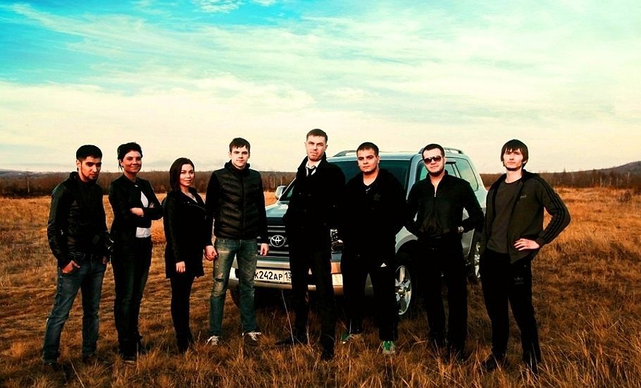 На съёмках фильма