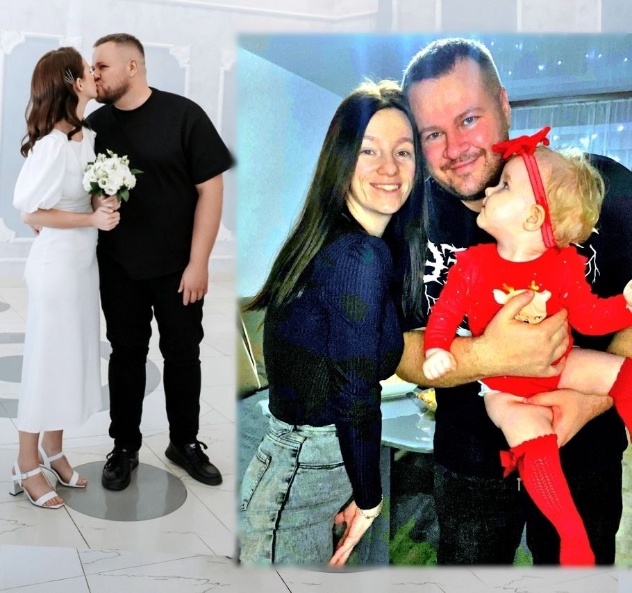 Александр Черний и его семья