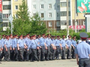 Review police in Bratsk