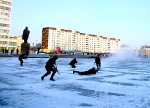 Special Forces of the Irkutsk region in Bratsk November 27, 2011 Спецназ Иркутской области в Братске 27 ноября 2011 года