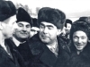 Л.И Брежнев в Братске